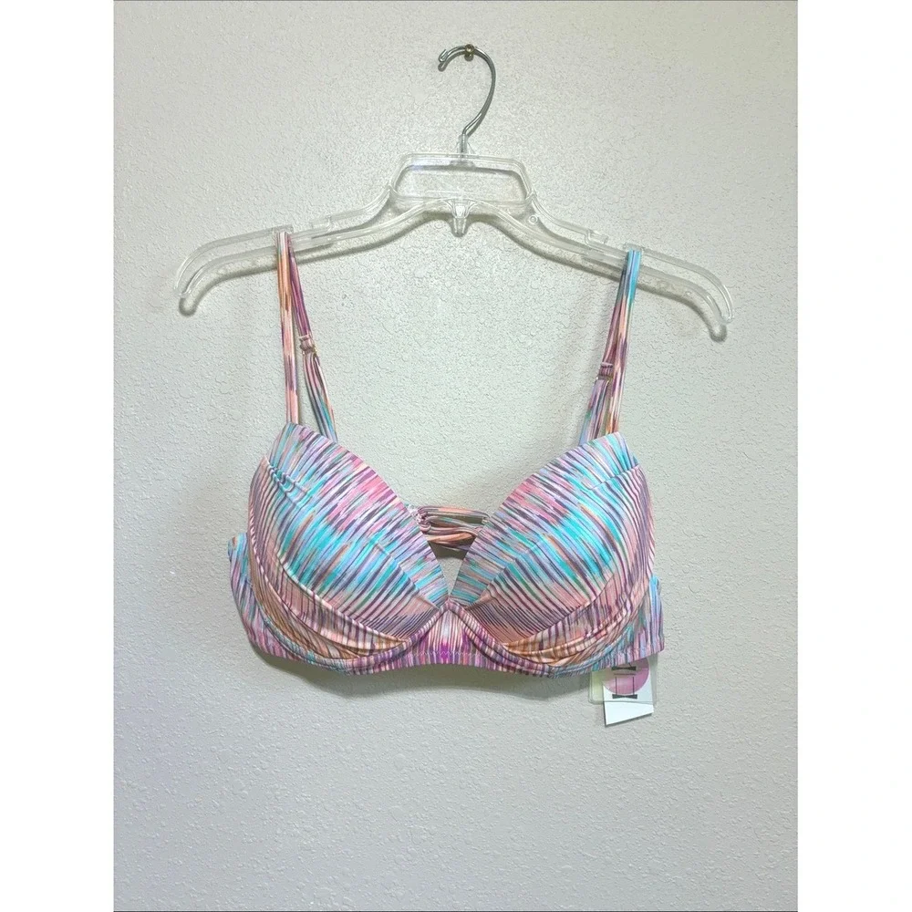 NEW Raisins Size XL Moonshadow Underwire Push Up Bikini Set Swimsuit Beach Coast
